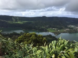 Lagoon of the seven cities, a twin lake in the crater of a dormant volcano in the western part of the São Miguel island (Azores, Portugal). Photo by Dr. Ana Sanches Silva.